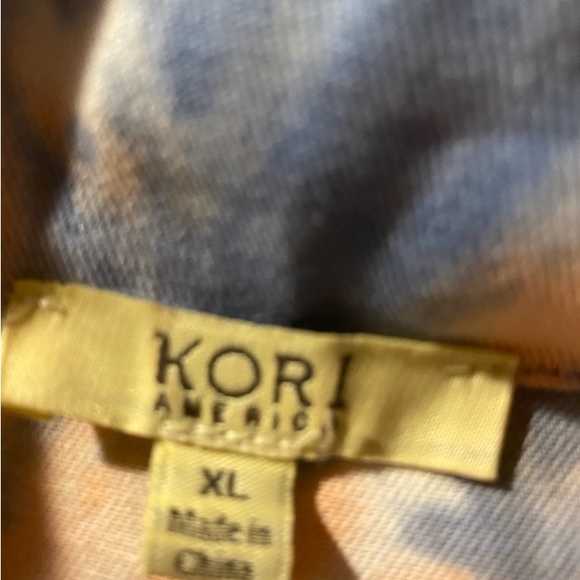 Denim bleached/dyed at factory. Denim/taupish pink - Picture 3 of 3